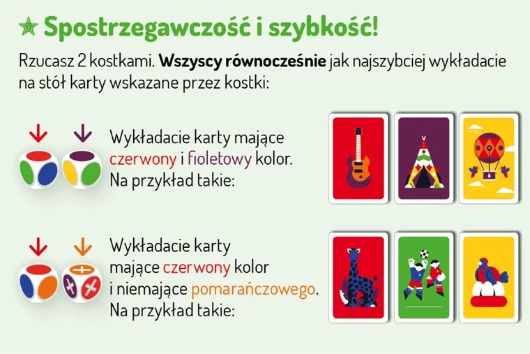 Nasza Księgarnia, Gra w kolory, gra towarzyska
