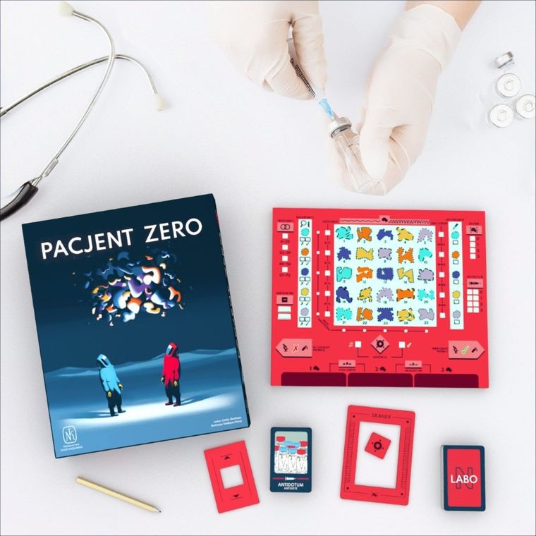 Nasza Księgarnia, Pacjent zero, gra familijna