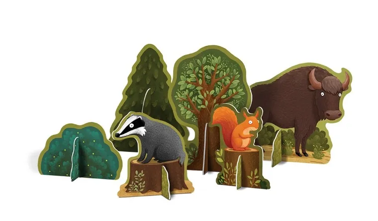 Nasza Księgarnia, Rok w lesie. Znajdź zwierzaka, gra edukacyjna