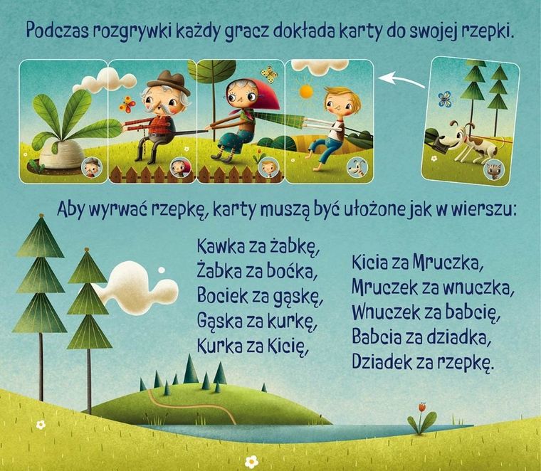 Nasza Księgarnia, Rzepka, gra familijna