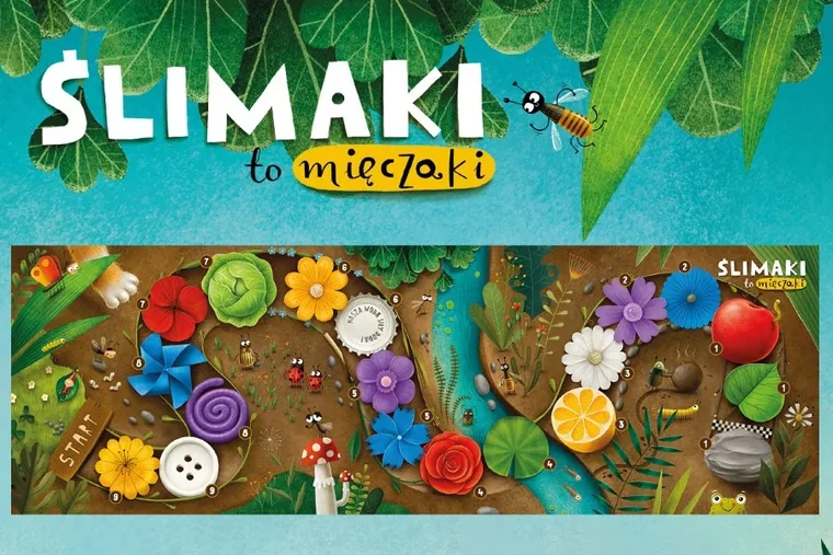 Nasza Księgarnia, Ślimaki to mięczaki, gra familijna