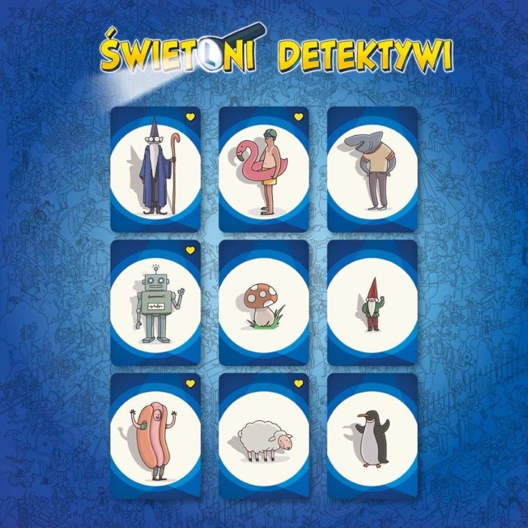 Nasza Księgarnia, Świetlni detektywi, gra familijna