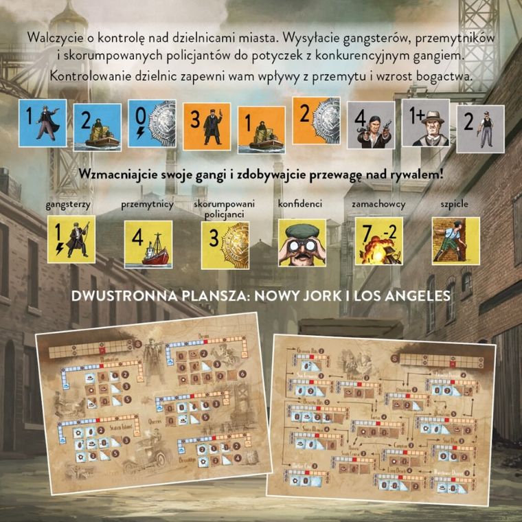 Nasza Księgarnia, Syndykat zbrodni + dodatek Los Angeles, gra strategiczna