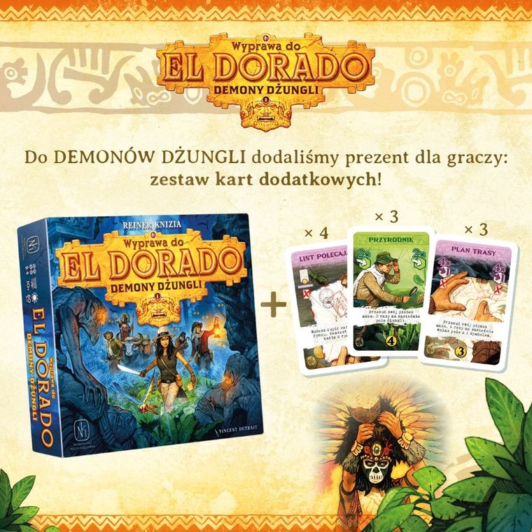 Nasza Księgarnia, Wyprawa do El Dorado: Demony dżungli, dodatek do gry