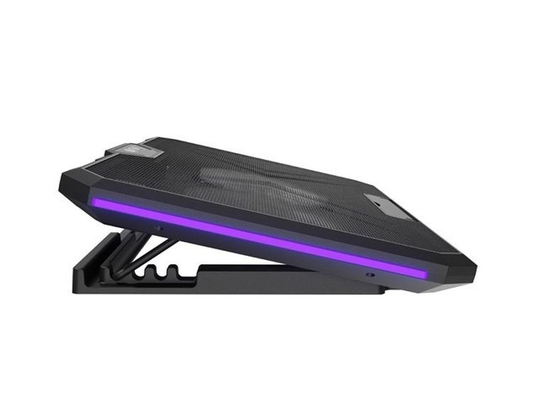 Natec, Fury Gunbai G3 RGB, podstawka pod laptopa, 14.1"-17.3"