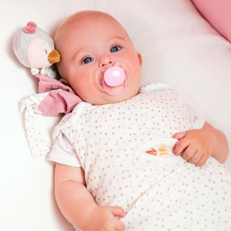 Nattou, Pauline&Sasha, Sasha, Pingwin, mini kocyk maskotka, 20-30 cm