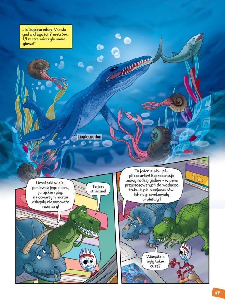 Nauka z komiksem. Era dinozaurów. Tom 2. Czas gigantów, czyli dinozaury jury