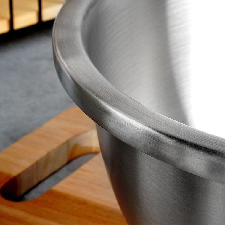 Nava, miska kuchenna stalowa, Acer, 20 cm, 1.5 l