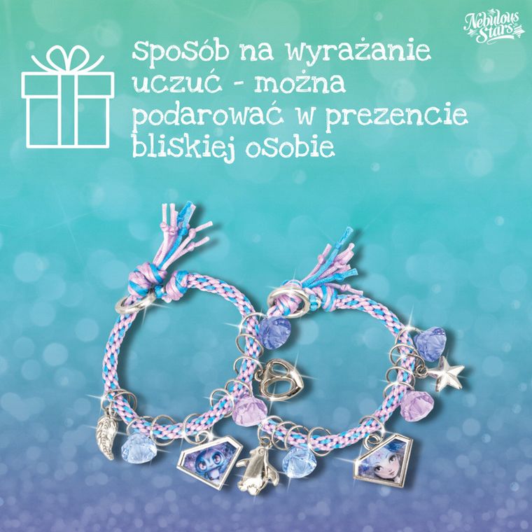 Nebulous Stars, Coralia, zestaw do robienia bransoletek, 6 szt.