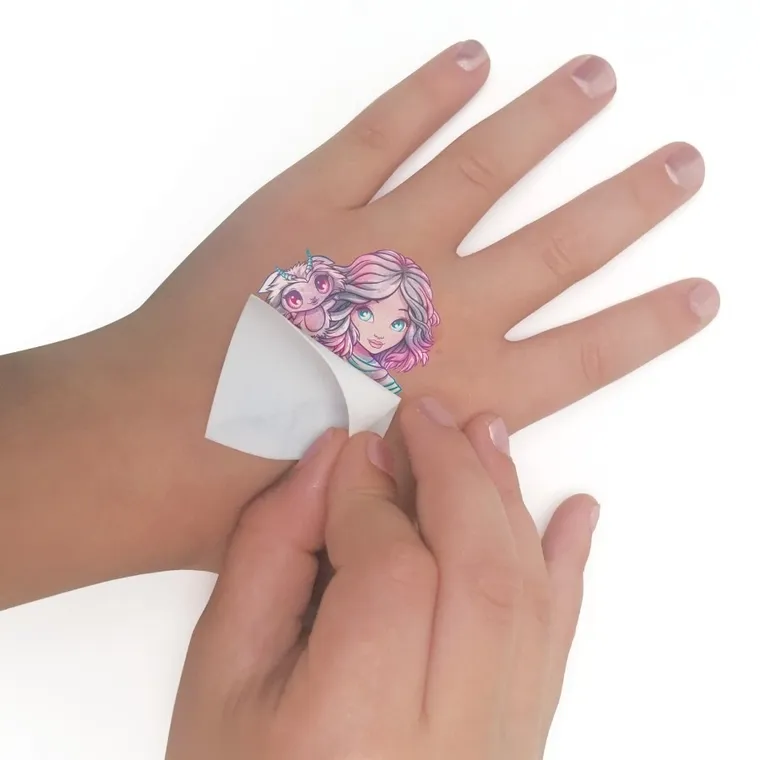 Nebulous Stars, Estrelia, tatuaże dla dzieci, 3 rodzaje