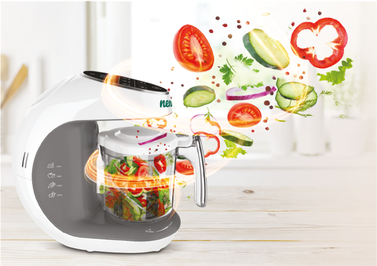 Neno, Cibo, parowy blender do zupek dla dzieci