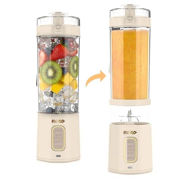 Neno, Fresco, przenośny blender, 360 W, beżowy, 700 ml