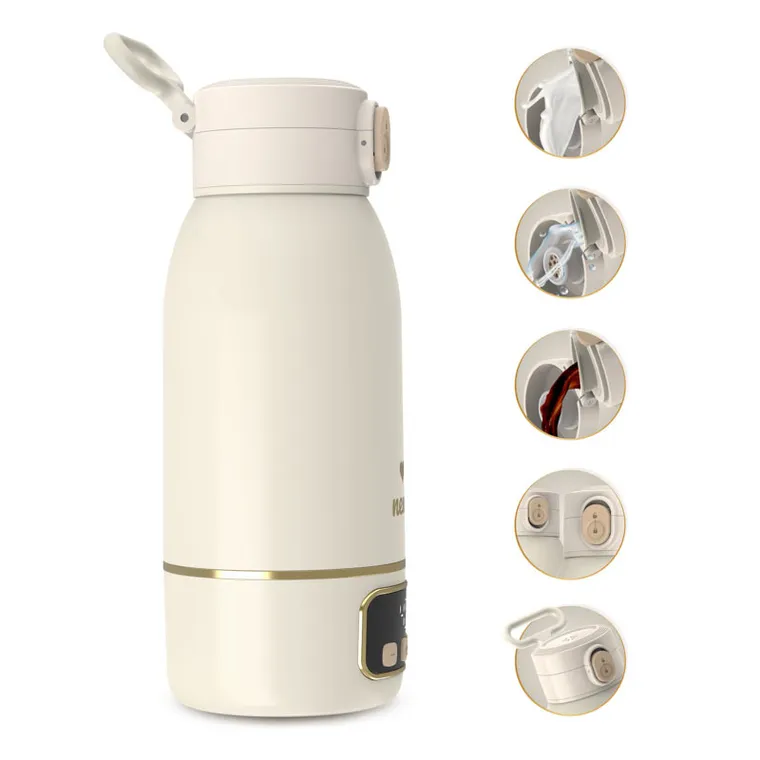 Neno, Savia, przenośny podgrzewacz, beżowy, 500 ml