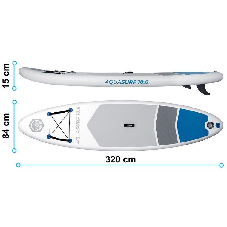 Neo-Sport, Aquasurf, deska SUP, 320-84-15 cm