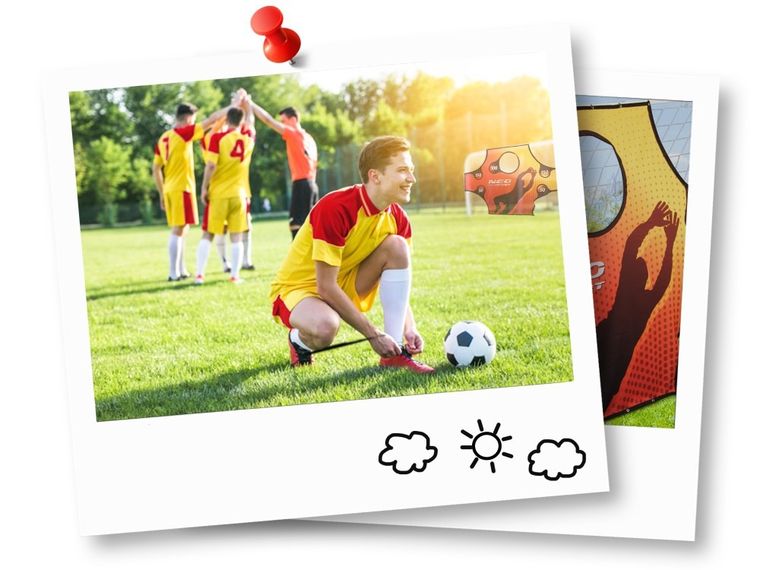 Neo-sport, bramka piłkarska, metalowa do piłki nożnej, 300-200 cm