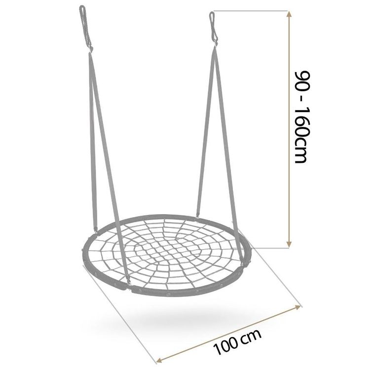 Neo-Sport, huśtawka bocianie gniazdo, 100 cm
