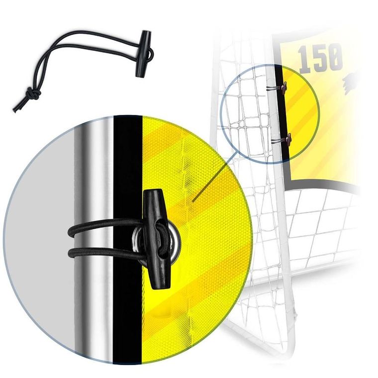 Neo-Sport, mata celnościowa do bramek, 180-120 cm