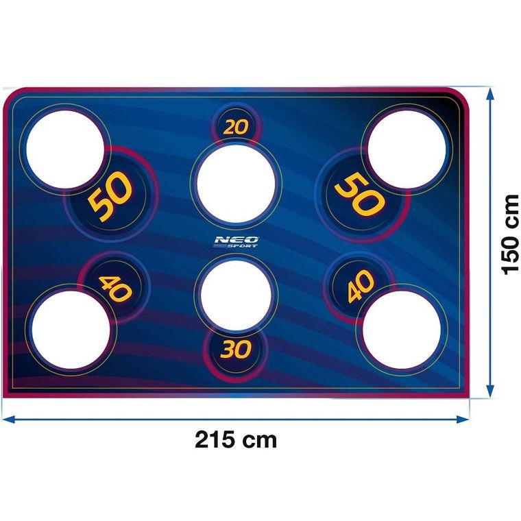 Neo-Sport, mata celnościowa do bramek, 215-150 cm
