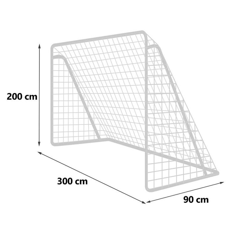 Neo-Sport, NS-496, bramka do piłki nożnej, 300-200-90 cm