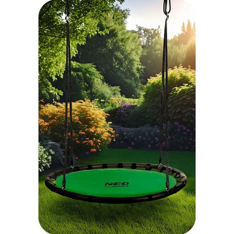Neo-Sport, Swingo, huśtawka bocianie gniazdo, 120 cm