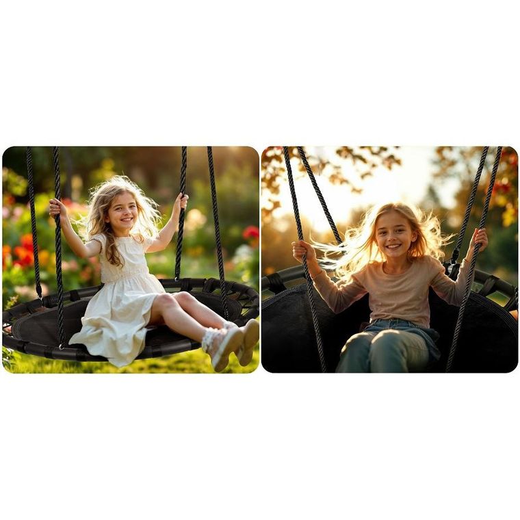 Neo-Sport, Swingo, huśtawka bocianie gniazdo, 120 cm