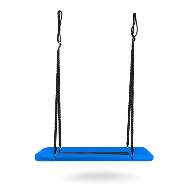 Neo-Sport, Swingo huśtawka bocianie gniazdo prostokątna, 110-70 cm