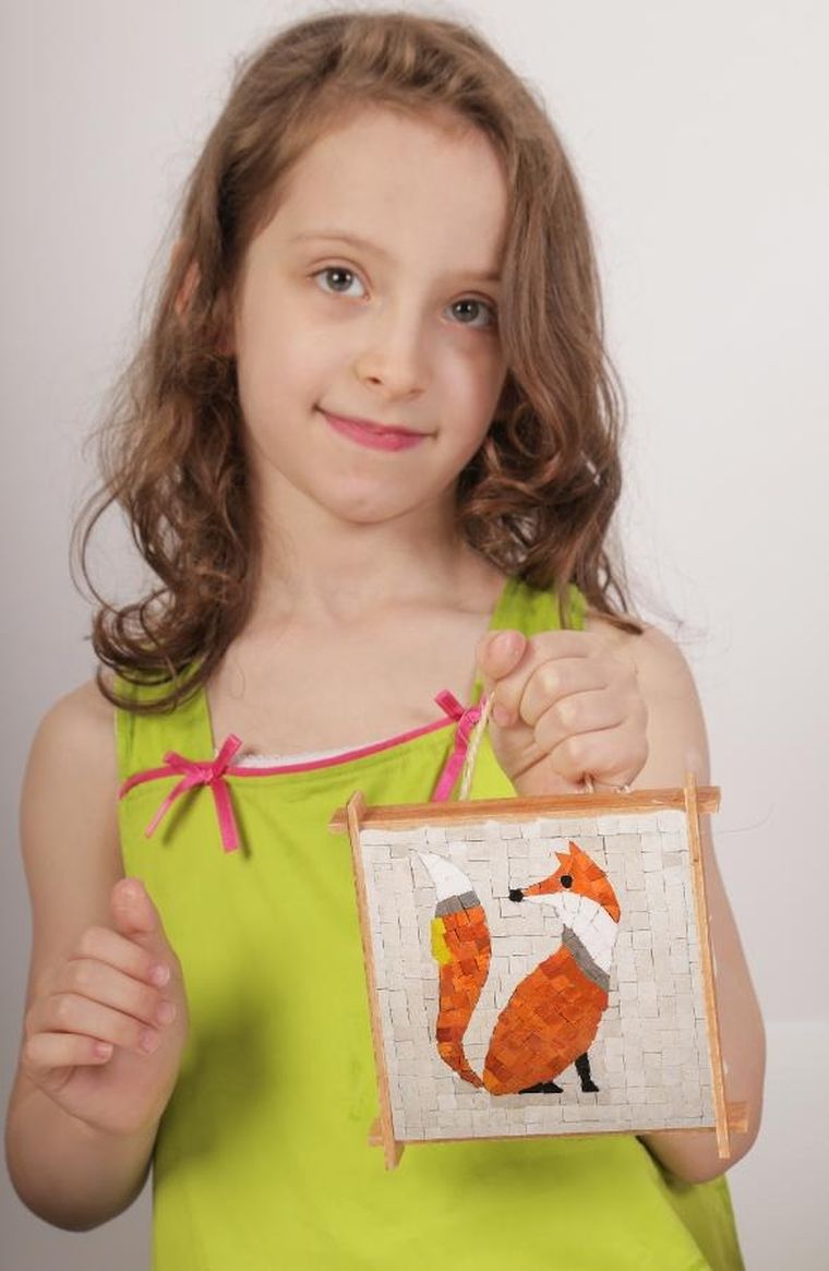 Neptune Mosaic, Lisek, mozaika