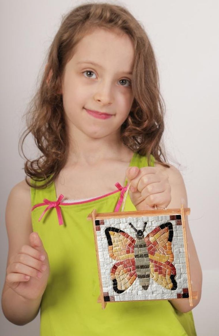 Neptune Mosaic, Motylek, mozaika