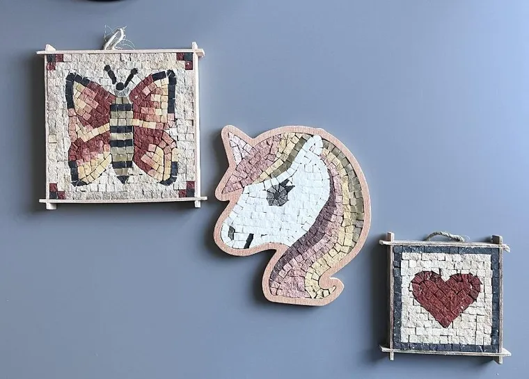 Neptune Mosaic, Serce, mozaika