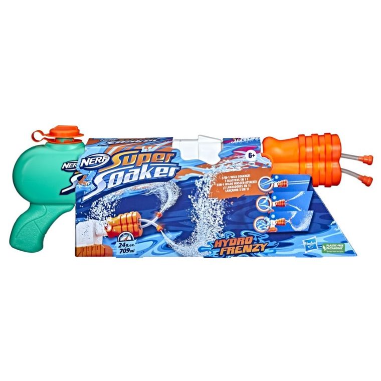Nerf Super Soaker, Hydro Frenzy, pistolet na wodę, duży