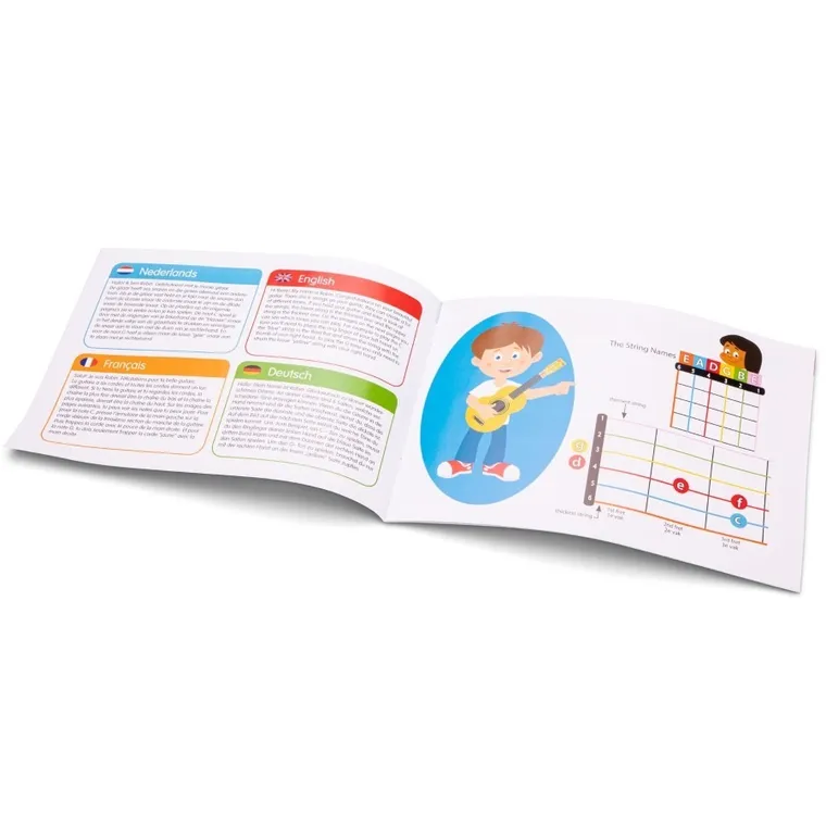 New Classic Toys, gitara, biała