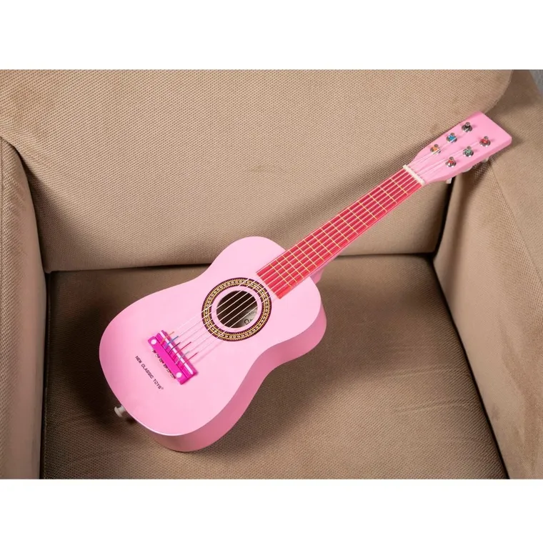New Classic Toys, gitara, różowa