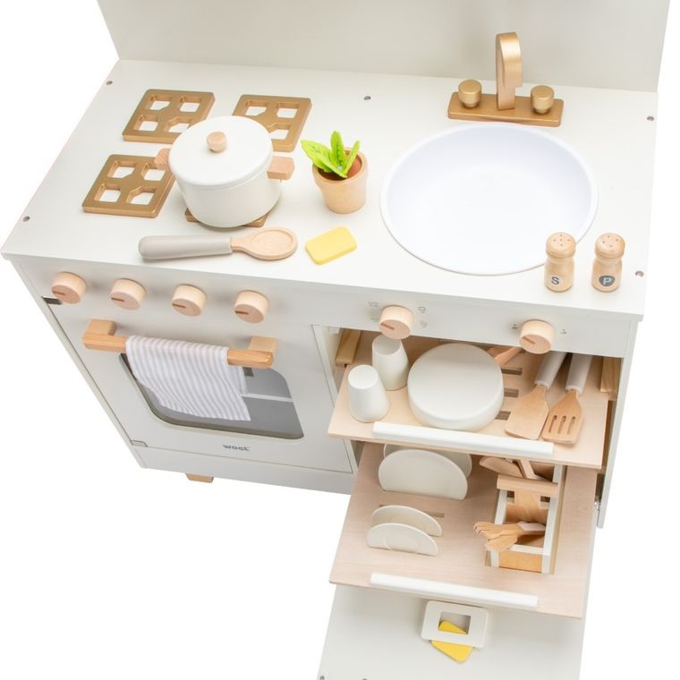 New Classic Toys, Woet, drewniana kuchnia ze zmywarką