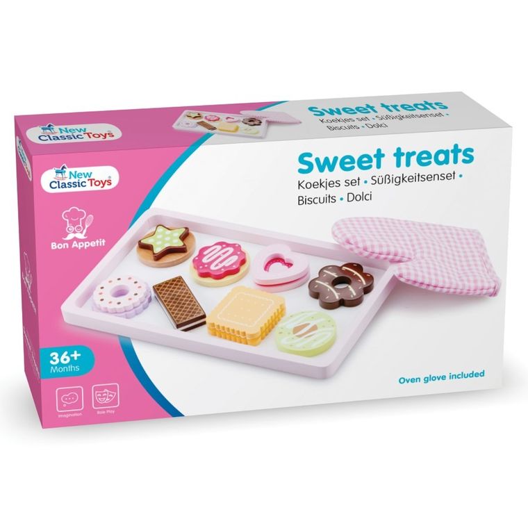 New Classic Toys, zestaw ciastek z rękawicą do pieczenia