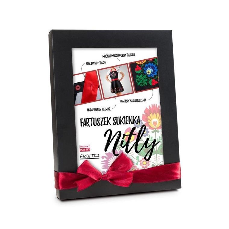Nitly Folk, fartuszek, sukienka