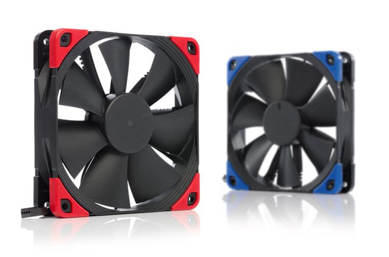 Noctua, wentylator, 120mm, NF-F12 PWM, Chromax, Black Swap Colors