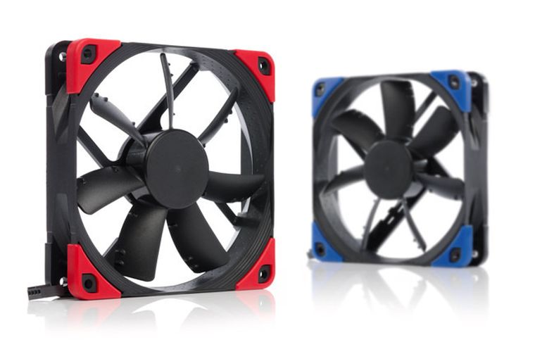 Noctua, wentylator, 120mm, NF-S12A, PWM, Chromax Black Swap Colors