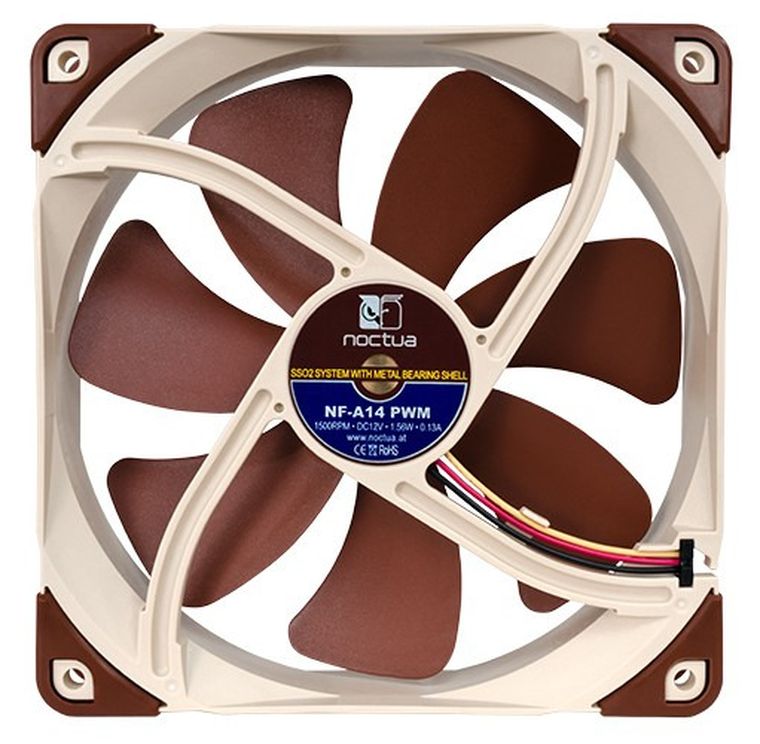 Noctua, wentylator, 140mm, Nf-a14 Pwm Sso2, Aao Frame