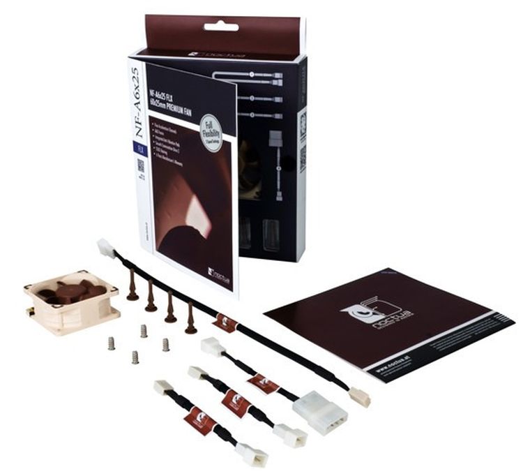 Noctua, wentylator, 60mm, 1600-3000 Rpm, 8,2 Dba