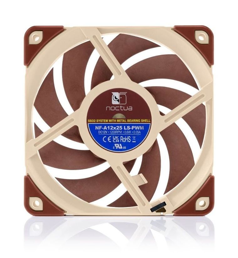 Noctua, wentylator, NF-A12X25 LS-PWM Sterrox