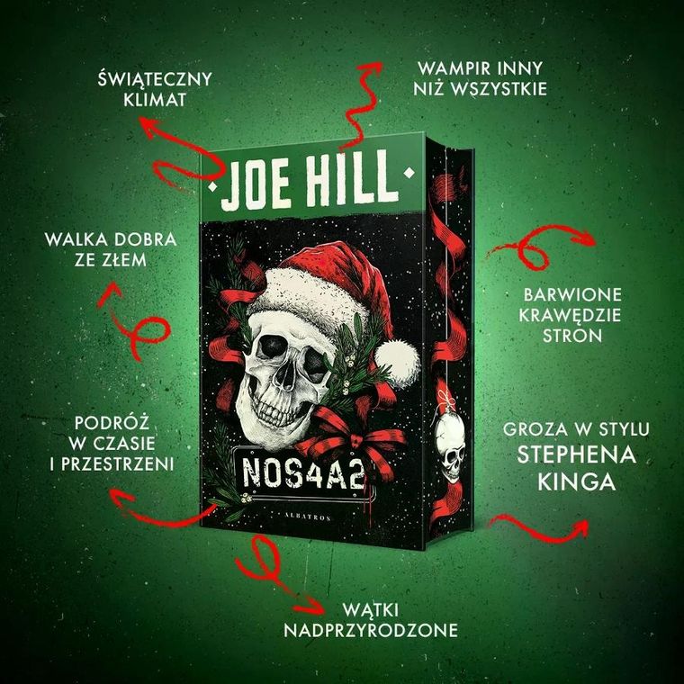 NOS4A2 (świąteczne wydanie specjalne ilustrowane brzegi)