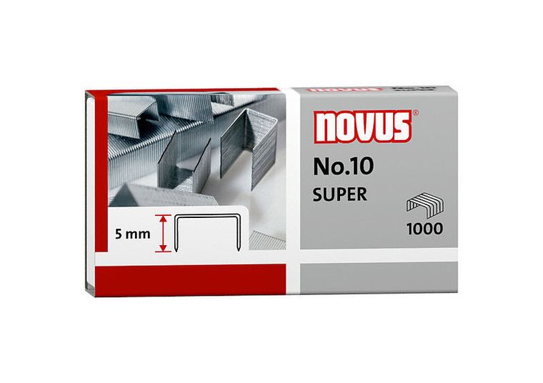 Novus, zszywacz, E15 + zestaw zszywek