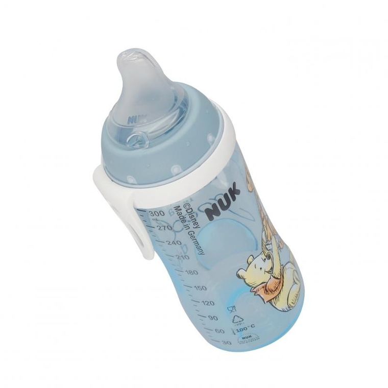 Nuk, Kubuś Puchatek, Active Cup, kubek niekapek, 12m+, tygrysek, niebieski, 300 ml