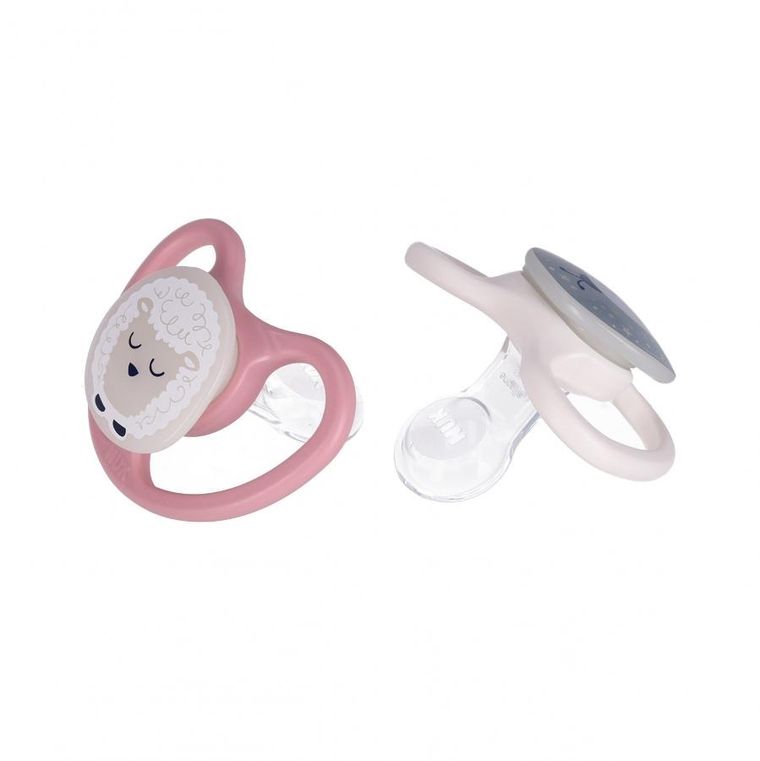 Nuk, Perfect Match Air, smoczek uspokajający, owca, 0-6m, 2 szt.
