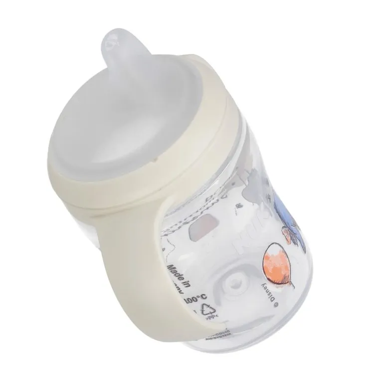 Nuk, Perfect Match, butelka do nauki picia z ustnikiem niekapkiem, osiołek, 150 ml