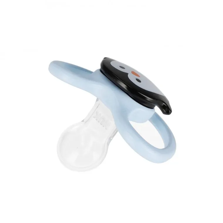 Nuk, Space, smoczek uspokajający, silikonowy, 0-6m, 1 szt