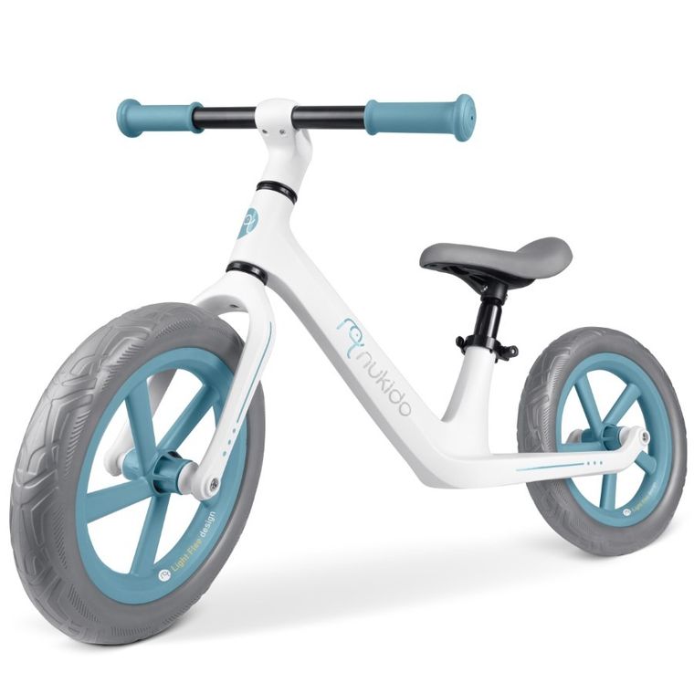 Nukido, Light Flee, rowerek biegowy dla dzieci, biały