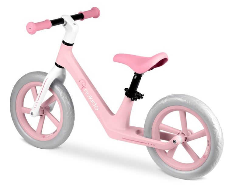 Nukido, Light Flee, rowerek biegowy dla dzieci, różowy
