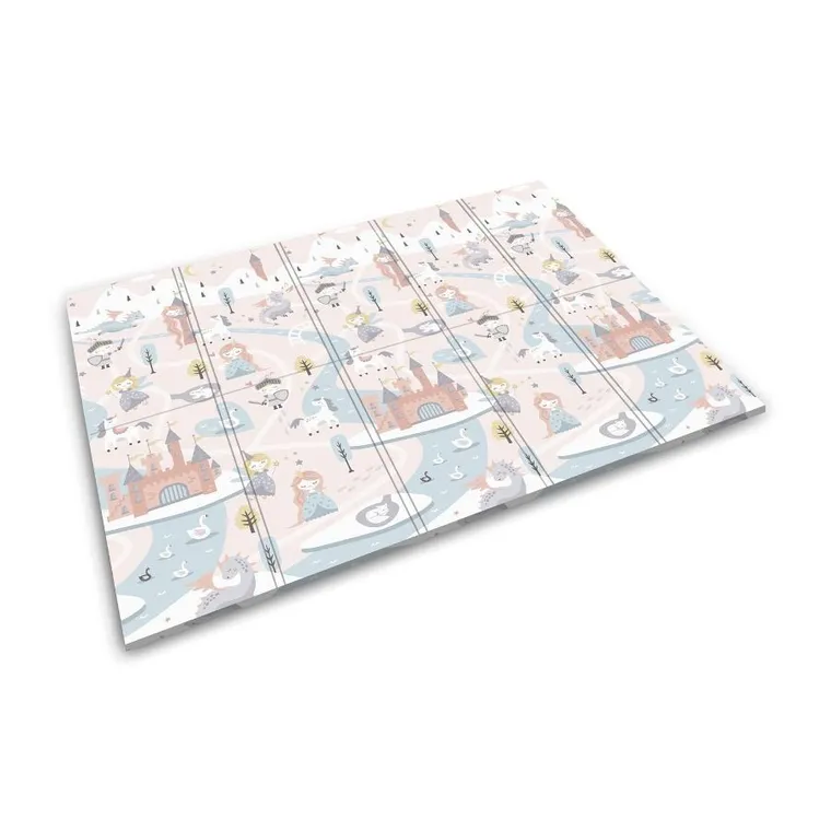 Nukido, mata piankowa, składana, 200-150-1 cm