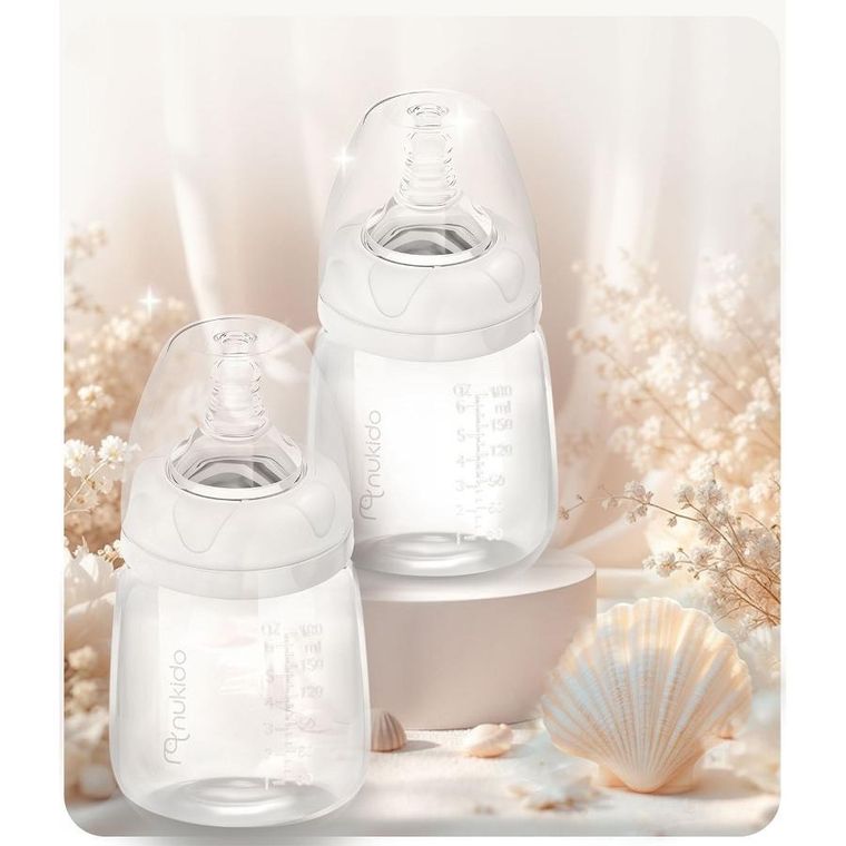 Nukido, zestaw butelek, 180 ml, 2 szt.